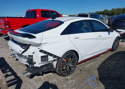 2023 Hyundai Elantra N z USA, uszkodzony, nr VIN KMHLW4AK6PU012705